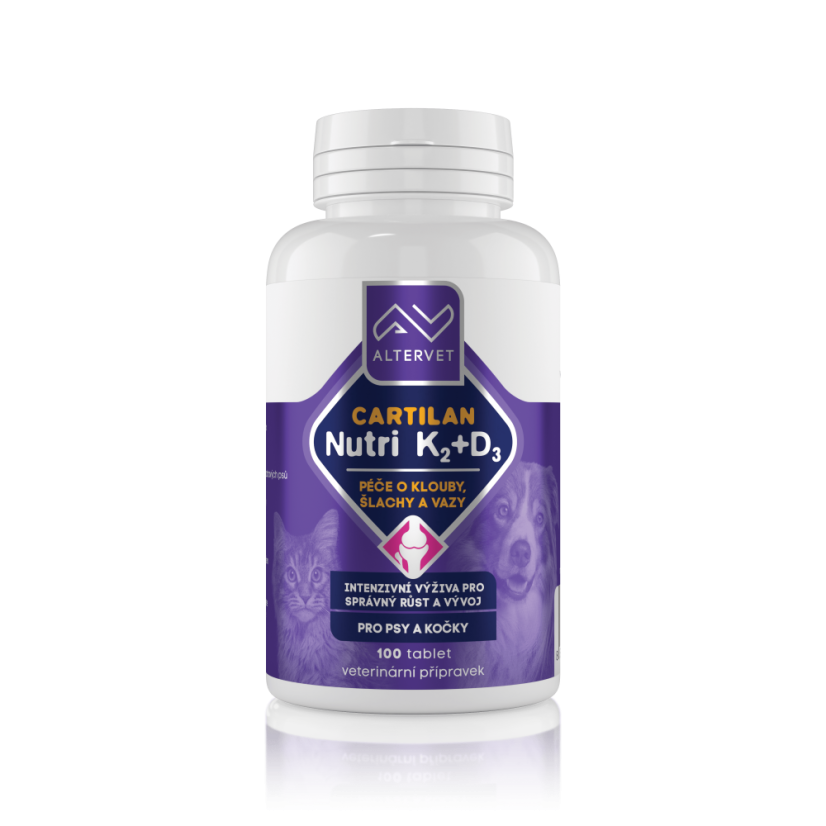 CARTILAN Nutri K2+D3 - Počet tablet: 100 tablet